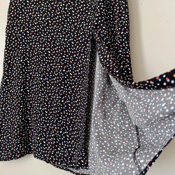 The Reformation Jaime Side Slit Midi Skirt in Confetti Size 8 - Picture 4 of 6